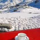 Skiwinter-Ende: Ein letzter Kaffee