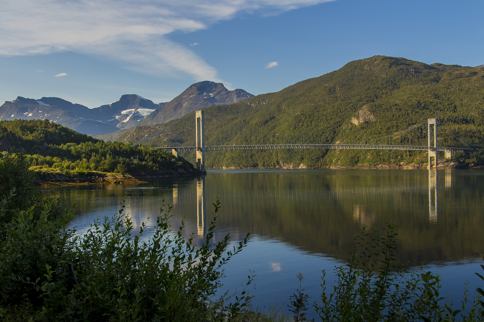 Skjomen Bru Norwegen