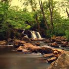 Skåne Sweden a little waterfall