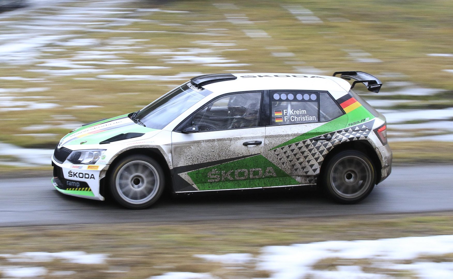 Skoda Fabia R5 im neuen Design