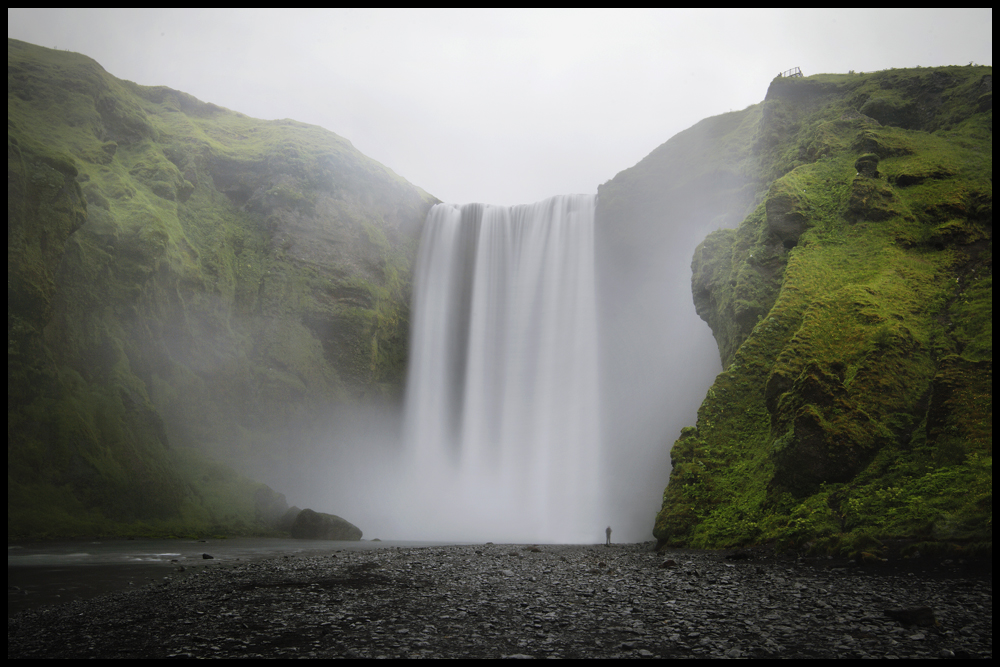 - Skógafoss -