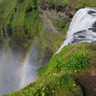 Skogafoss abwärts