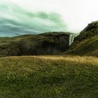 Skógafoss, als Reiseerinnerung