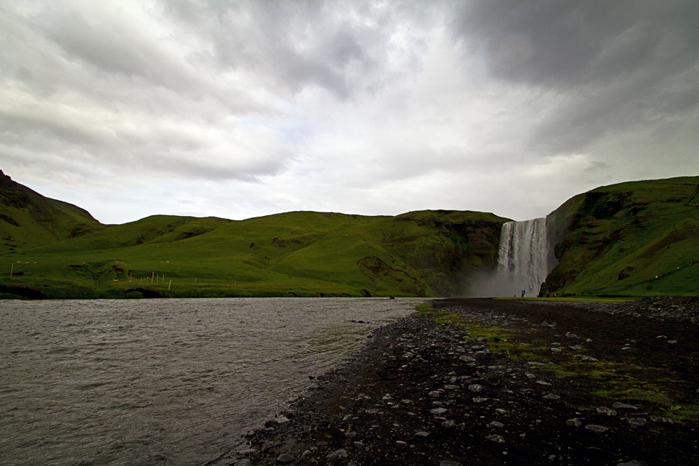 - Skógafoss -