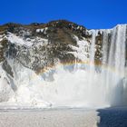 Skógafoss í vetur sem leið