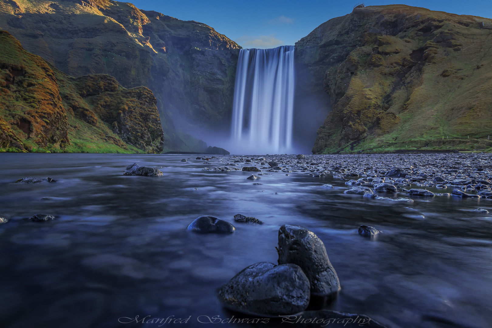 Skogafoss im Morgenlicht, Island