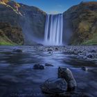 Skogafoss im Morgenlicht, Island