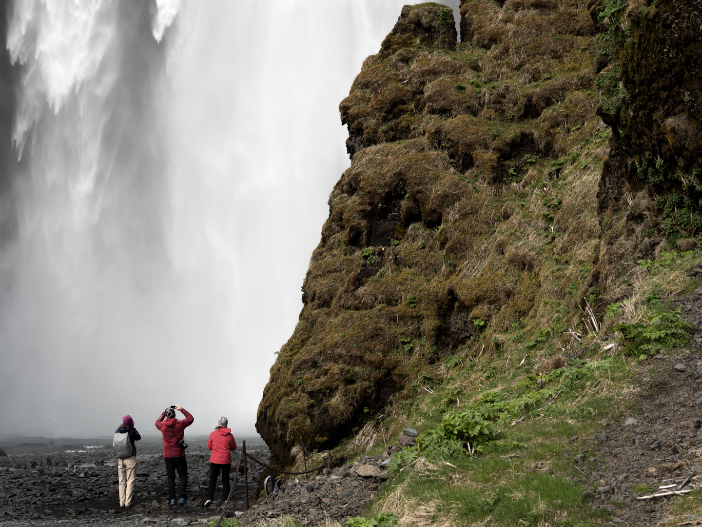 Skógafoss, Island -1