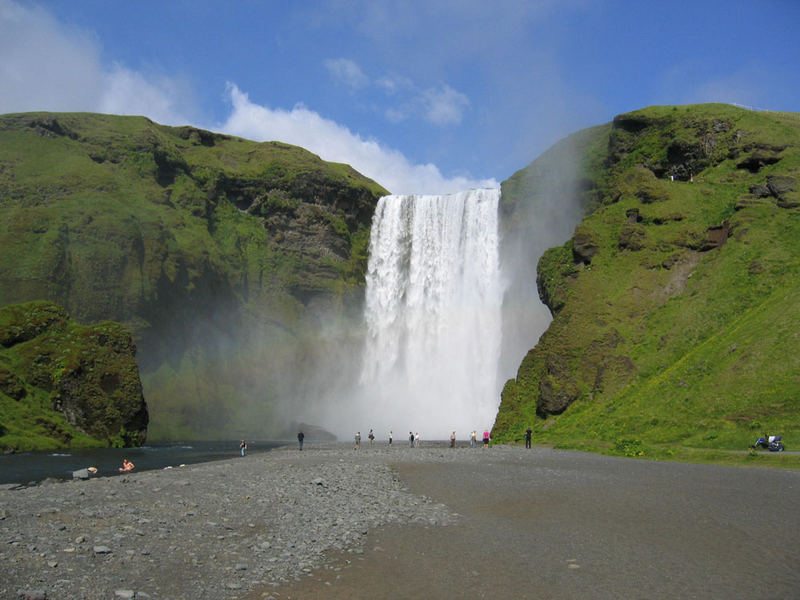 Skogafoss Juli 2005