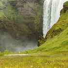 Skógafoss, no people