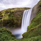 Skogafoss und sein Troll