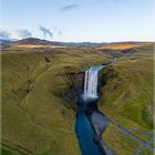 * Skogafoss von oben *