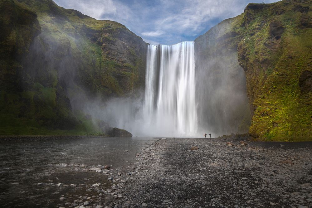 Skogafoss- Waldwasserfall II