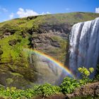 Skógafoss Wasserfall auf Island