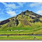 Skogafoss Wasserfall, Island