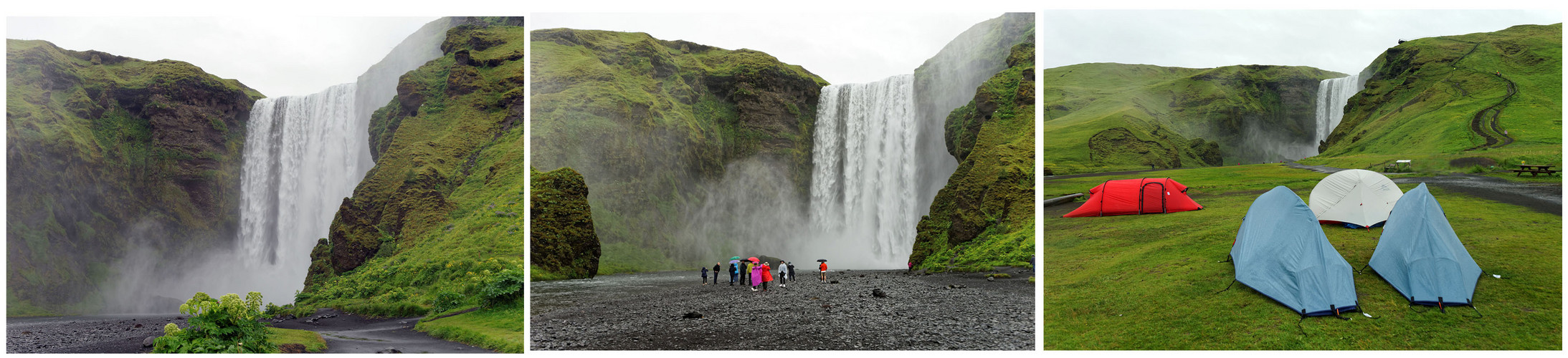 Skógafoss zur Auswahl