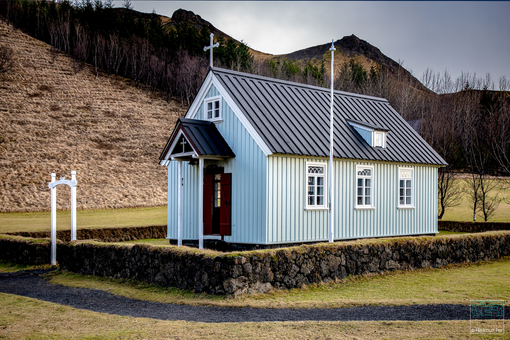 Skógar Church