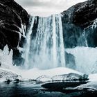 Skogarfoss in Winter