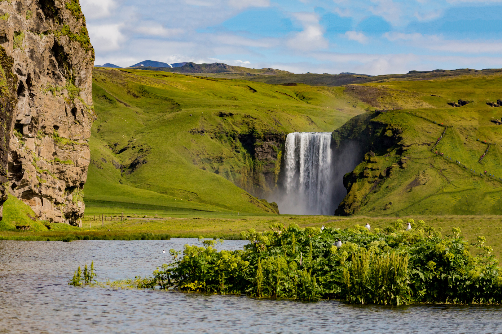 Skogarfoss Island