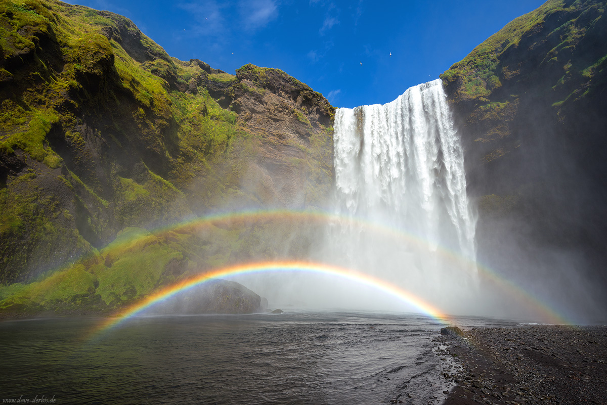 Skogarfoss Rainbow