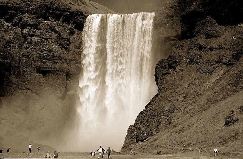 ... skogarfoss regelt ...