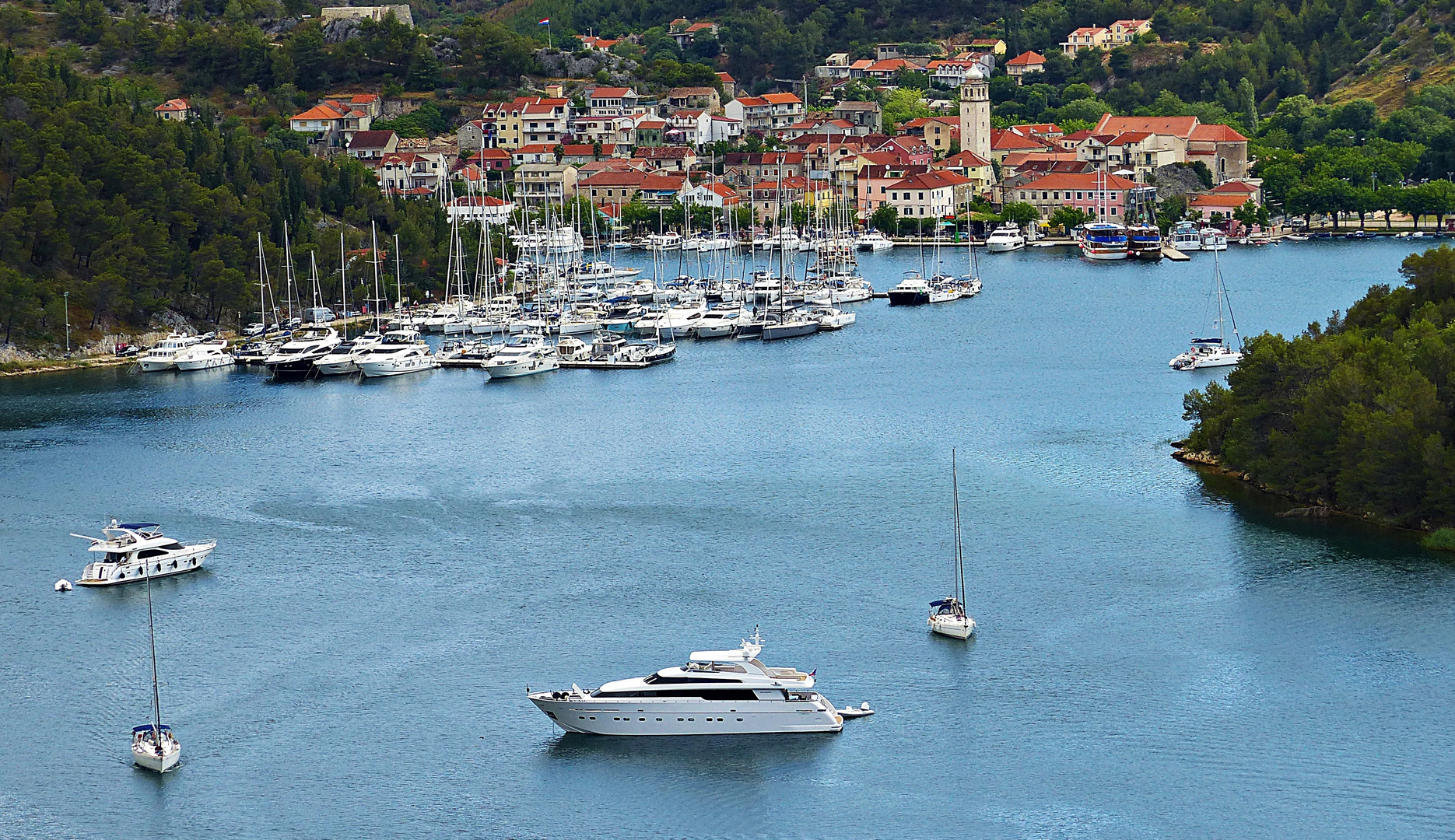 Skradin in Kroatien