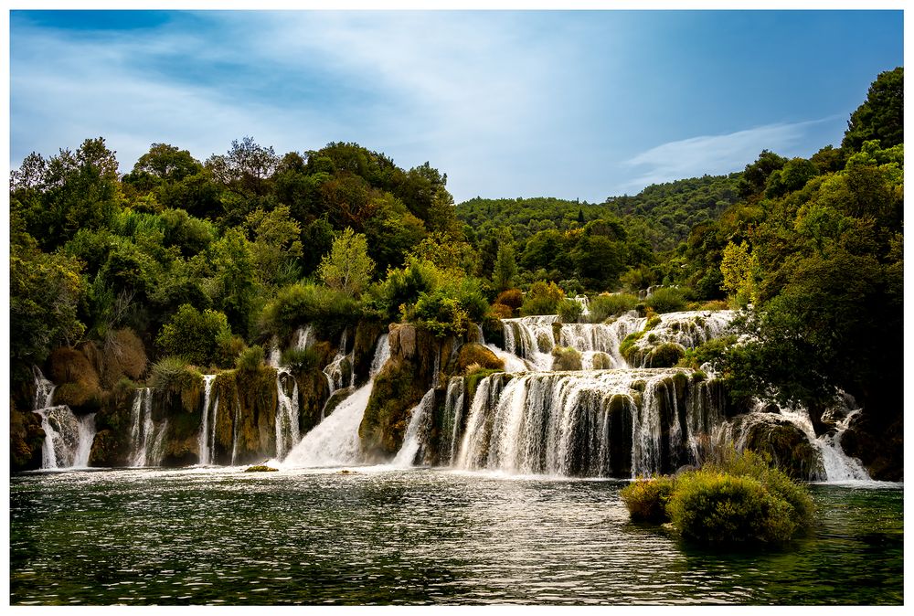 Skradinski Buk - Krka Nationalpark, Kroatien