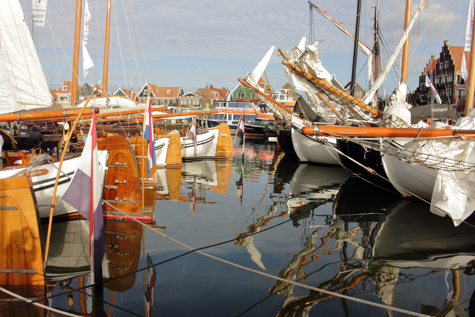 Skûtsjes à Volendam