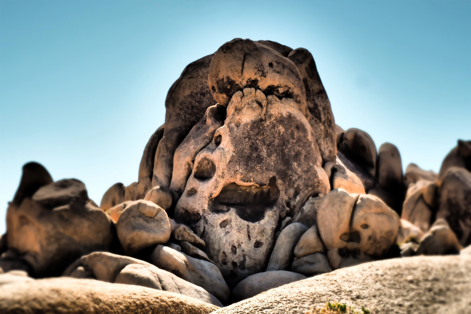 'Skull Rock', Joshua - Tree - Nationalpark