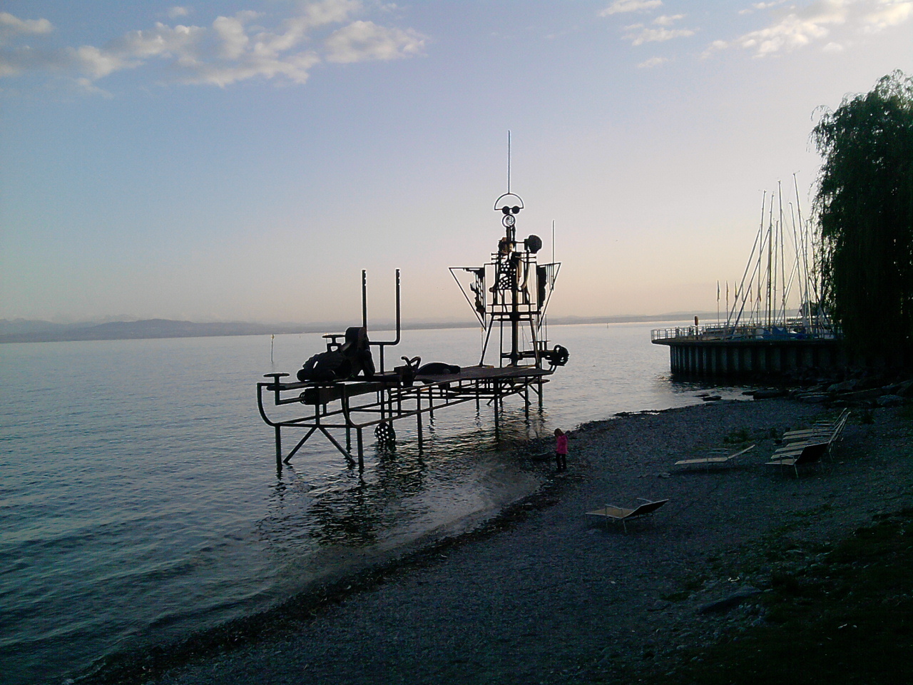 Skulptur am Bodensee