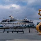 Skulptur am Pier Terminal-Pirterminalen Trondheim