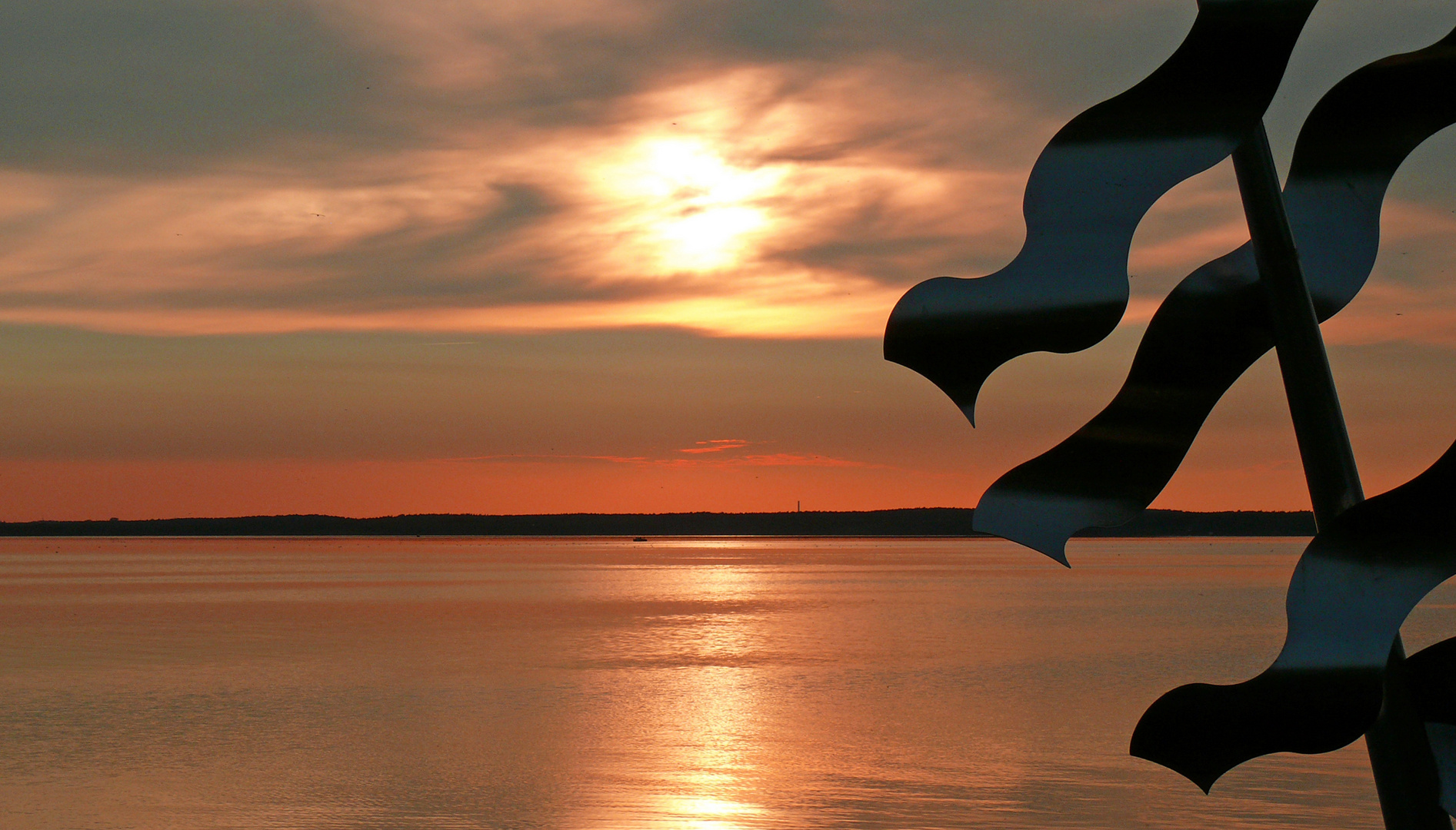 Skulptur am Steinhuder Meer