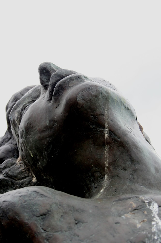 skulptur am strand - sculptuur op het strand