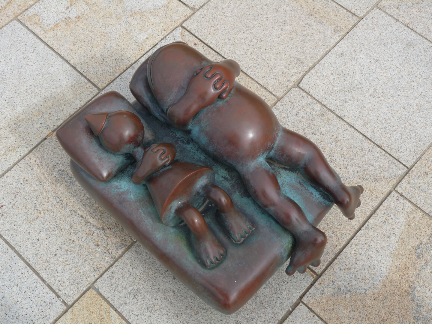Skulptur am Strand von Scheveningen 03