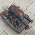 Skulptur am Strand von Scheveningen 03