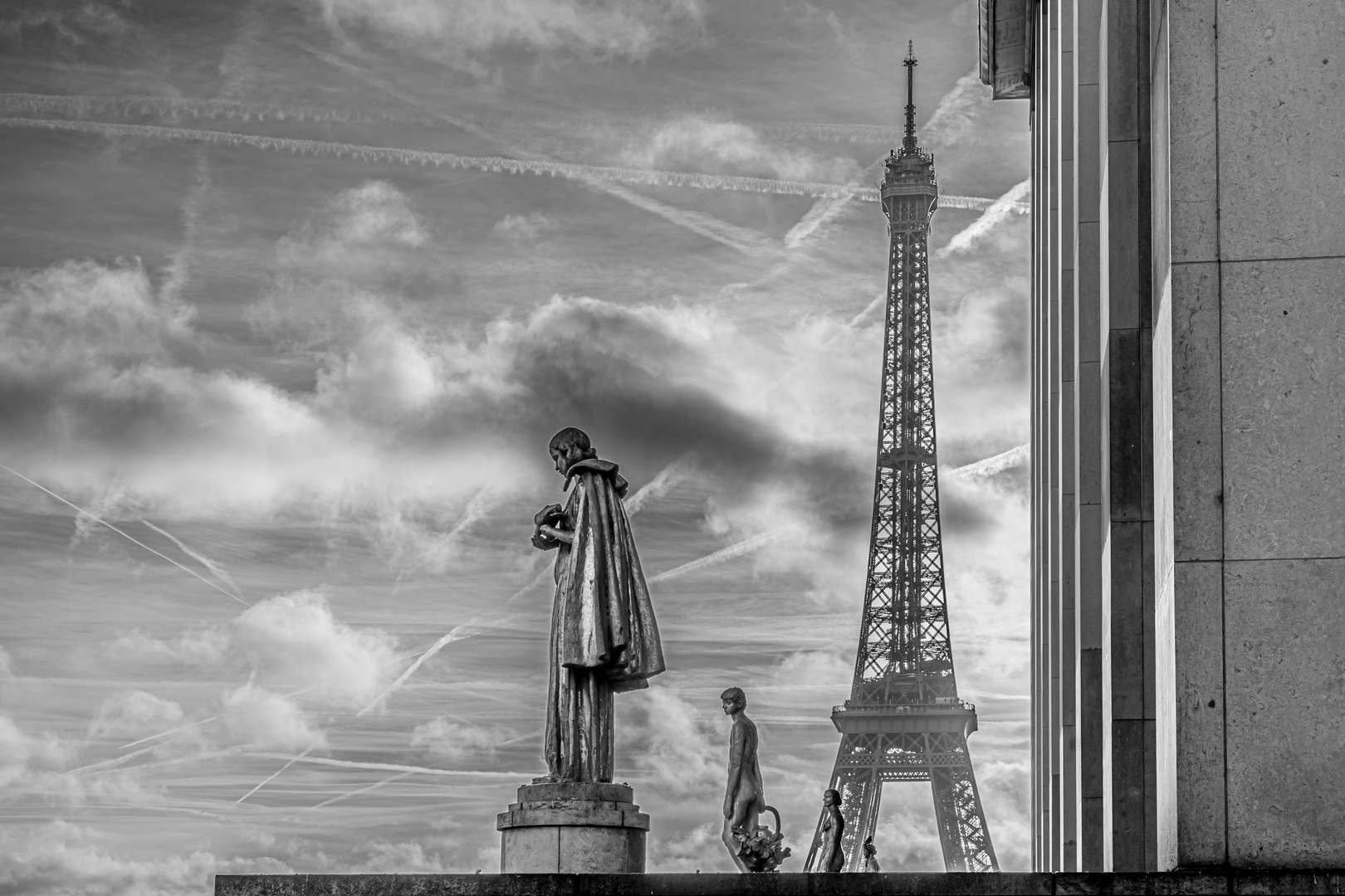 Skulptur am Trocadero