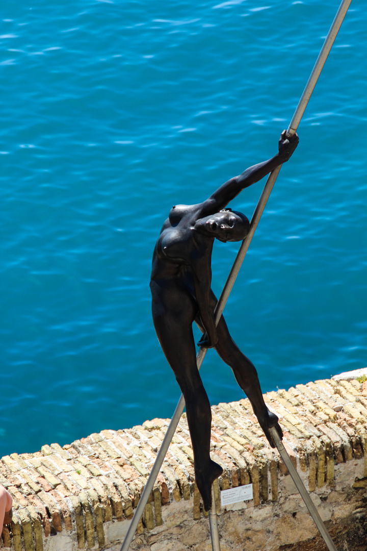 Skulptur an der Côte d'Azur