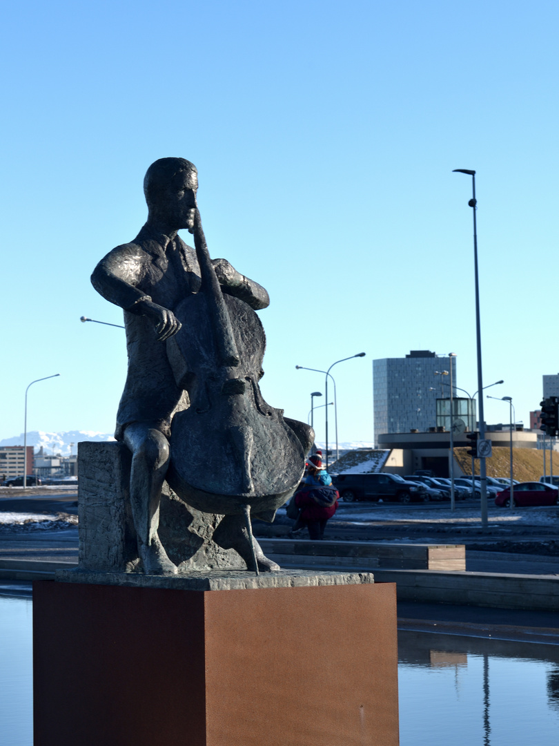 Skulptur an der Oper