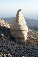 Skulptur auf dem Nemrut Dag