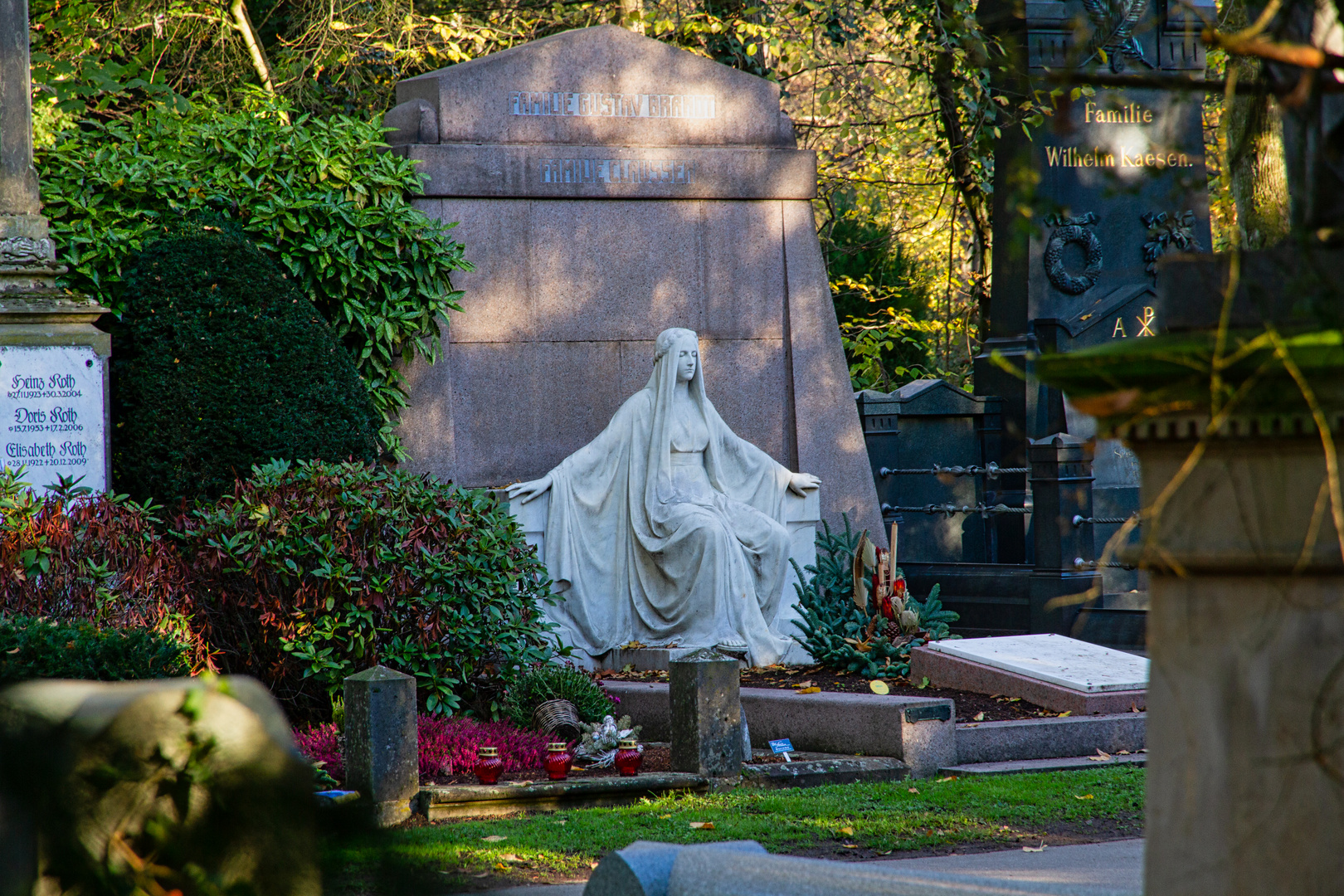 Skulptur auf Melaten