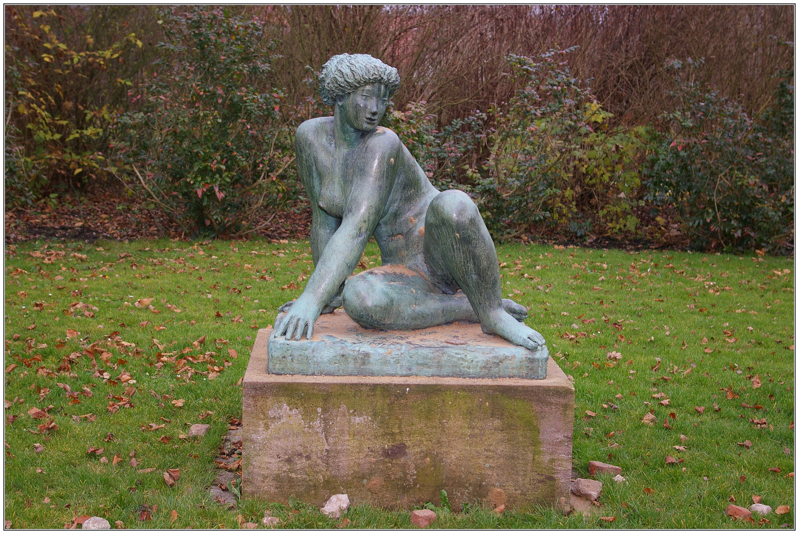 Skulptur aus dem Borgvold in Viborg (DK)