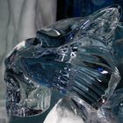 Skulptur aus Eis