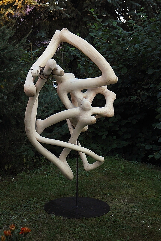 Skulptur aus Esche