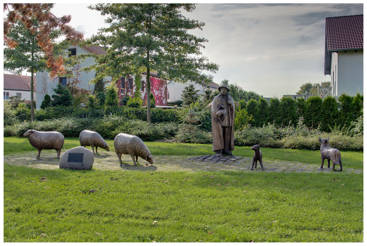 Skulptur aus Kempen OT St. Hubert