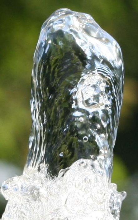 skulptur aus wasser