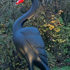 Skulptur Black Swan