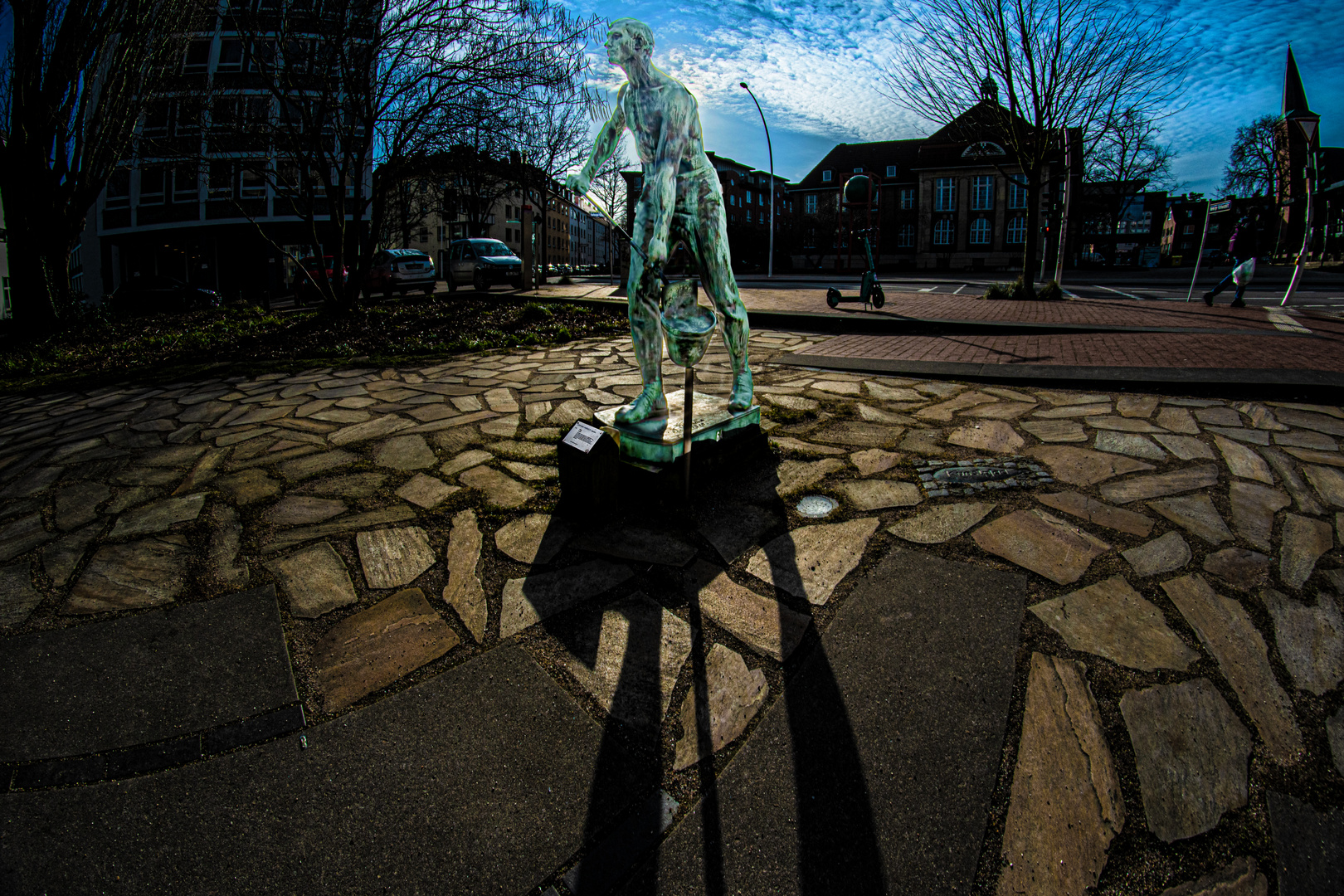 Skulptur der Gießen