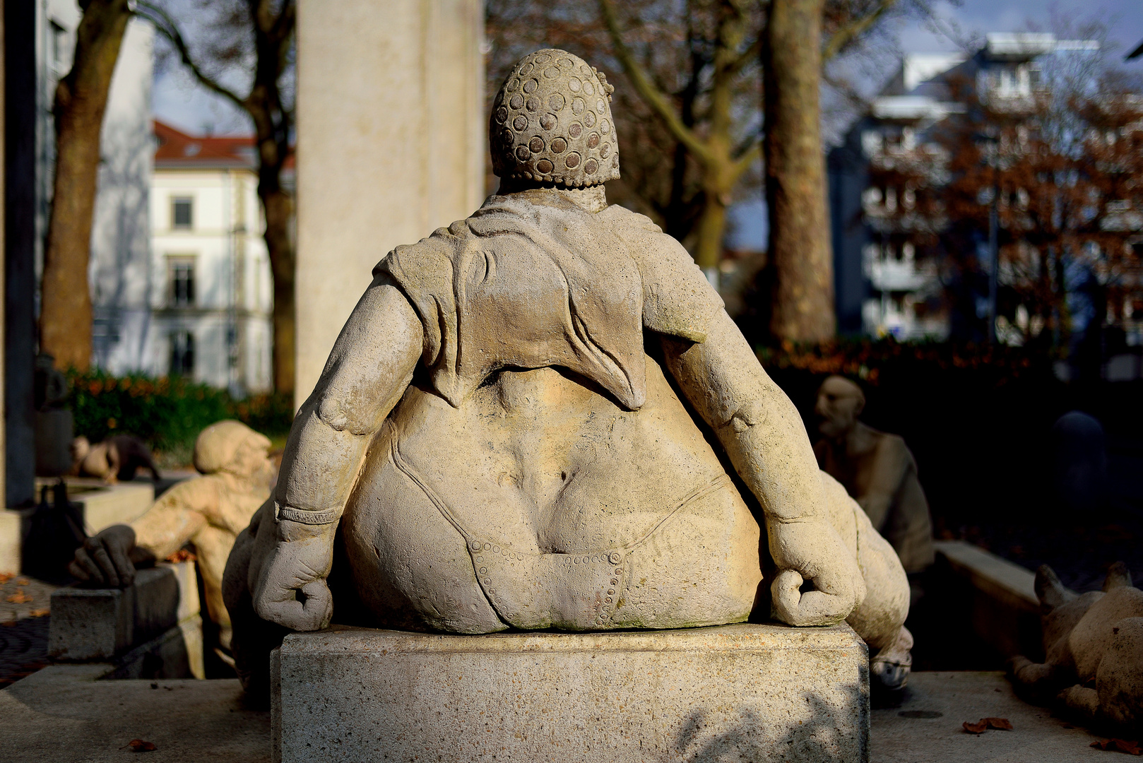 Skulptur des Konstanzer Triumphbogens