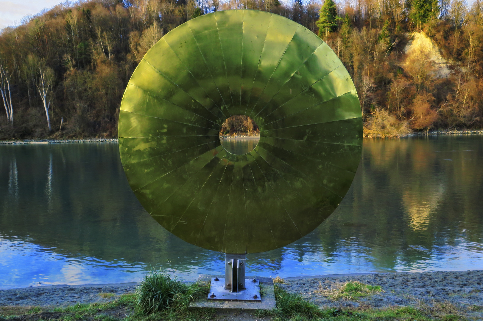 Skulptur gesehen in Wasserburg am Inn