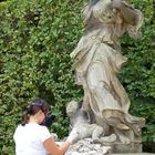 Skulptur im Barockgarten Großsedlitz
